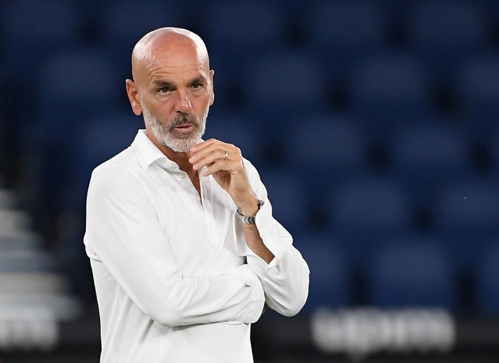 AC Milan coach Stefano Pioli is pictured during the match against Lazio at the Stadio Olimpico, Rome July 4, 2020. u00e2u20acu201d Reuters pic 