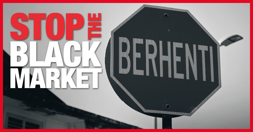 Malaysians can now take part in a nationwide survey at www.stoptheblackmarket.com.my and share their views at https://www.facebook.com/stoptheblackmarket. u00e2u20acu201d Picture courtesy of BAT Malaysia