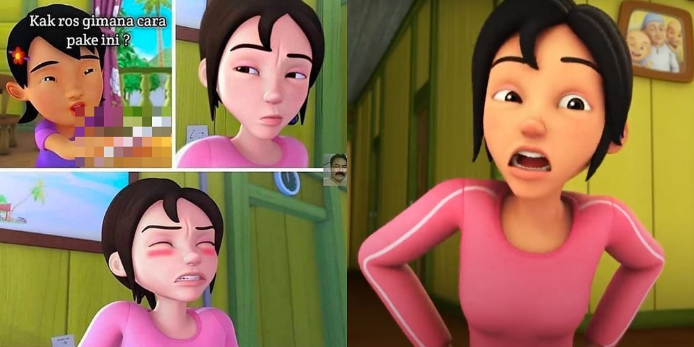 Fans of the show are upset that beloved characters are being sexualised in memes and videos easily accessed online. u00e2u20acu201d Pictures via Instagram/fucekshitpostid and YouTube/Lesu00e2u20acu2122 Copaque Production