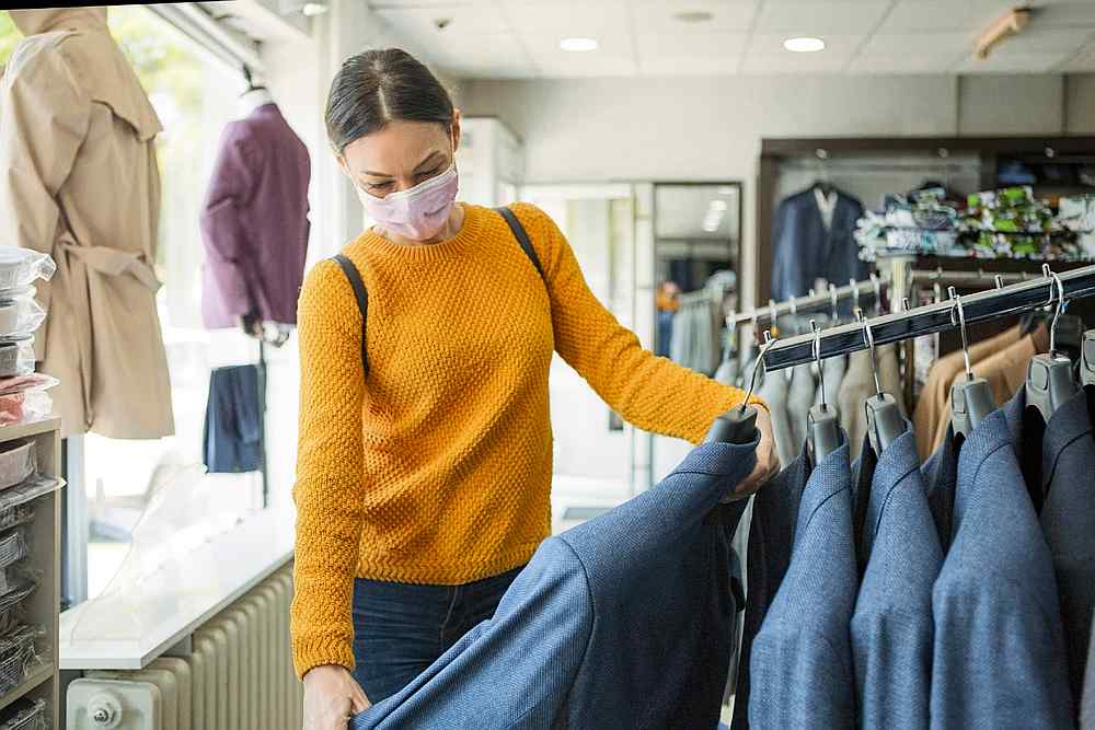 UK researchers say that wearing a face mask doesn't lead people to neglect other good hygiene measures. u00e2u20acu201d astasic / IStock.com pic via AFP