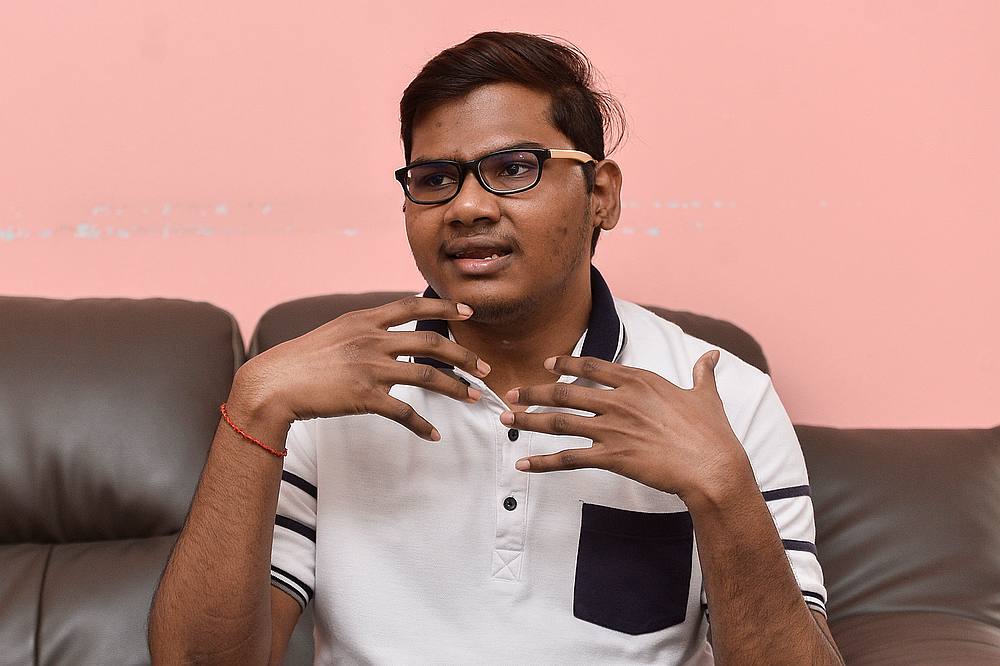 Yugendran says he aims to make it in life to not only help his family but other low-income families as well. — Picture by Miera Zulyana