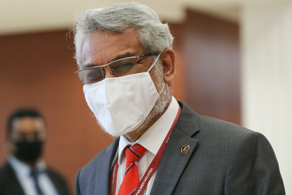 Shah Alam MP Khalid Samad is pictured at Parliament in Kuala Lumpur August 3, 2020. u00e2u20acu201d Picture by Yusof Mat Isa