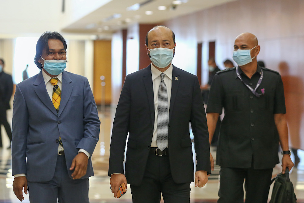 Jerlun MP Datuk Seri Mukhriz Mahathir is pictured at Parliament in Kuala Lumpur August 3, 2020. u00e2u20acu201d Picture by Yusof Mat Isa
