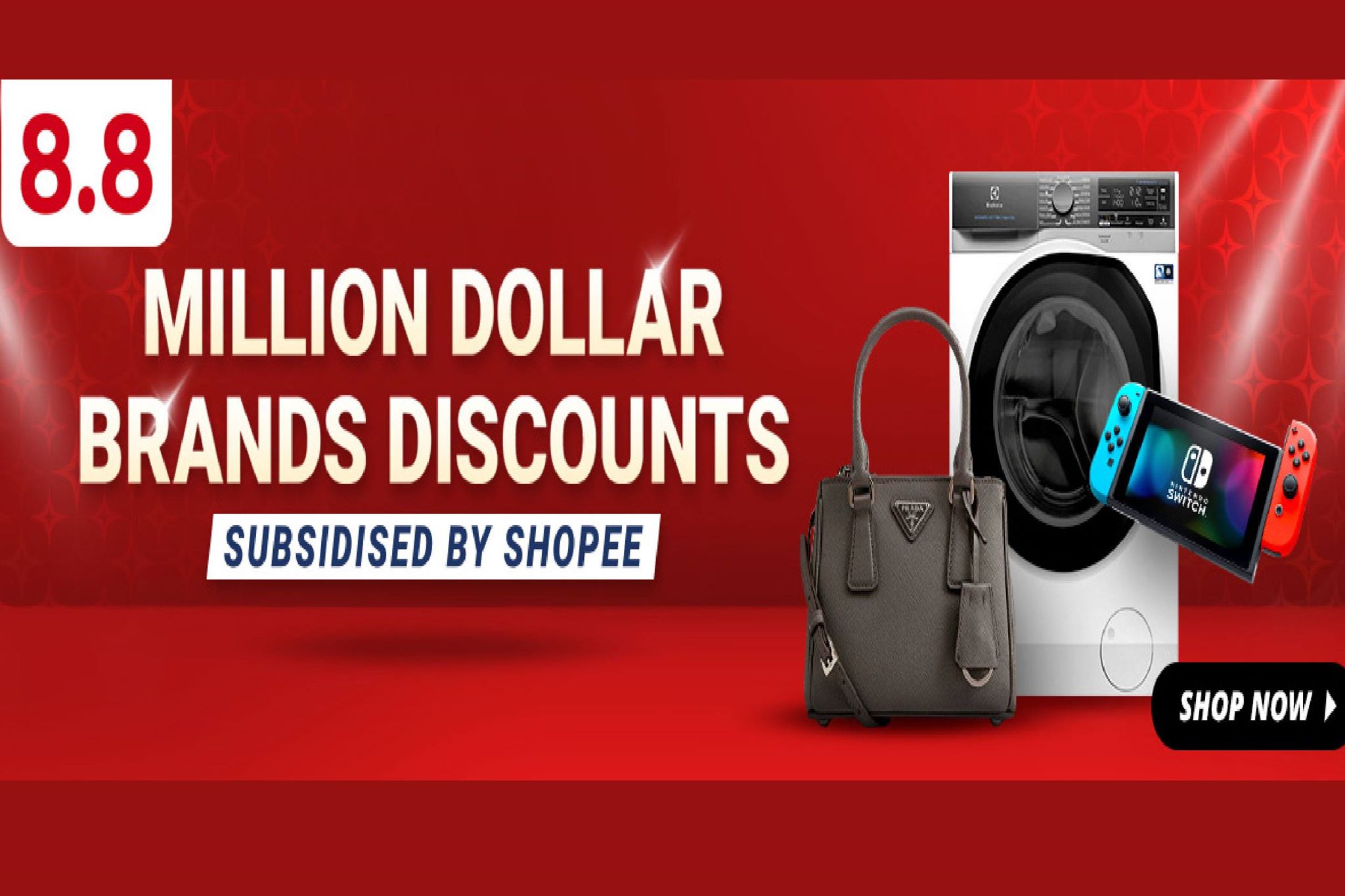 The Shopee 8.8 Brands Festival just concluded successfully. — File pic