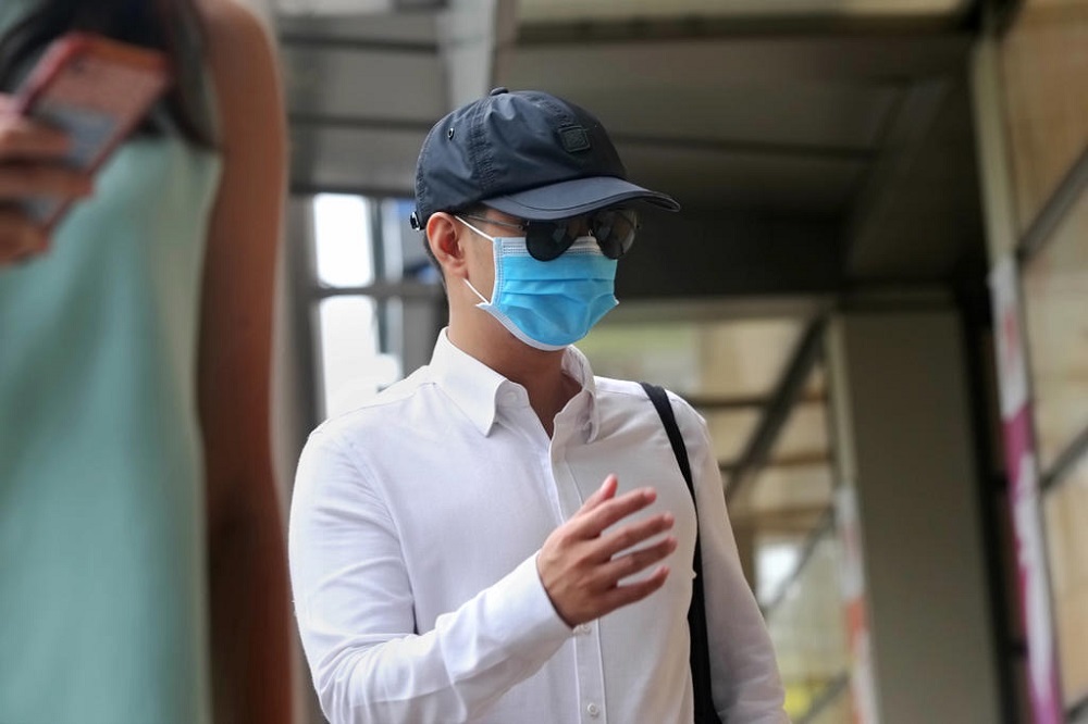 Hoon Qi Tong (pictured), 25, was sentenced to 130 hours of community service and the short detention after he pleaded guilty to one count of insulting a womanu00e2u20acu2122s modesty. u00e2u20acu201d TODAY pic