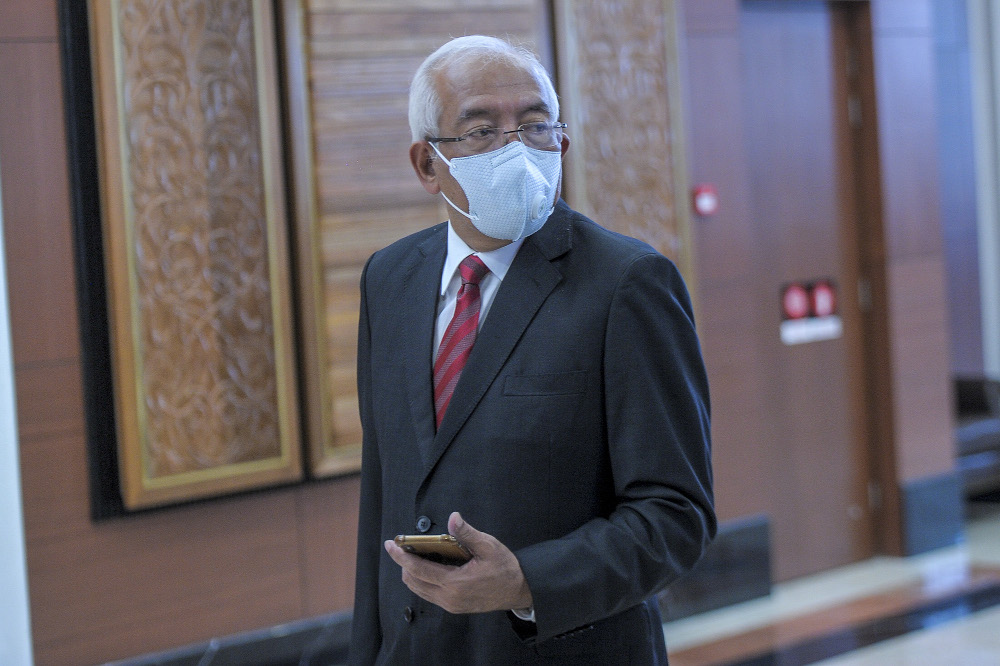 Padang Terap MP Datuk Seri Mahdzir Khalid is pictured in Parliament on August 5, 2020. u00e2u20acu201d Picture by Shafwan Zaidon
