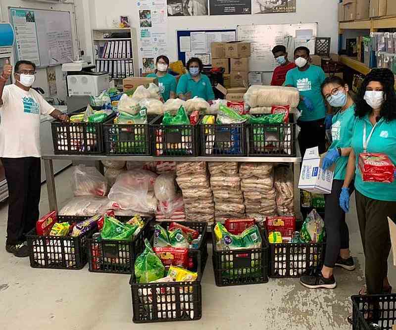 Members from TLFP have been working harder than ever since the Covid-19 pandemic hit. — Picture via Facebook/The Lost Food Project. 