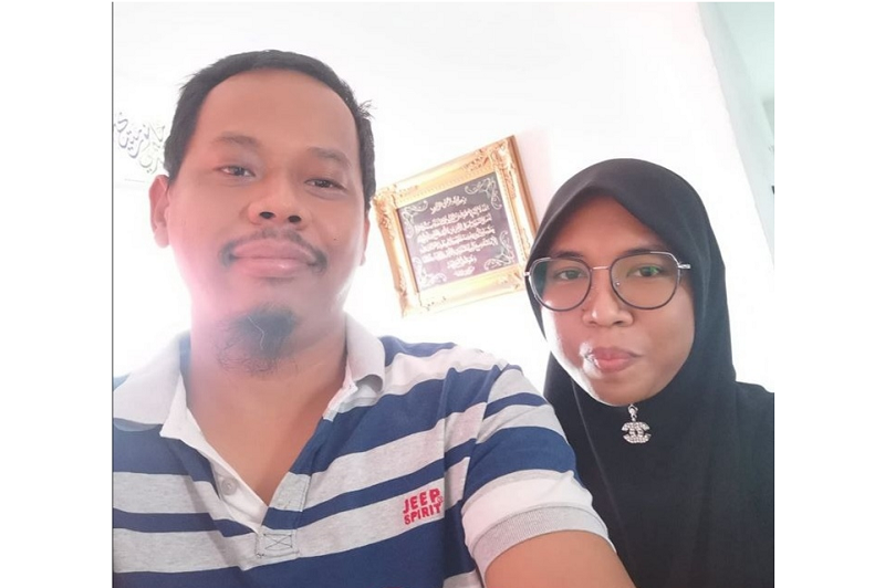 Mohd Hilmi Mohd Isa can look forward to a brighter future with his wife Noratiqah Abd Latif after a successful kidney transplant. u00e2u20acu201d Photo via Facebook/ Mohd Hilmi Damak Kacak