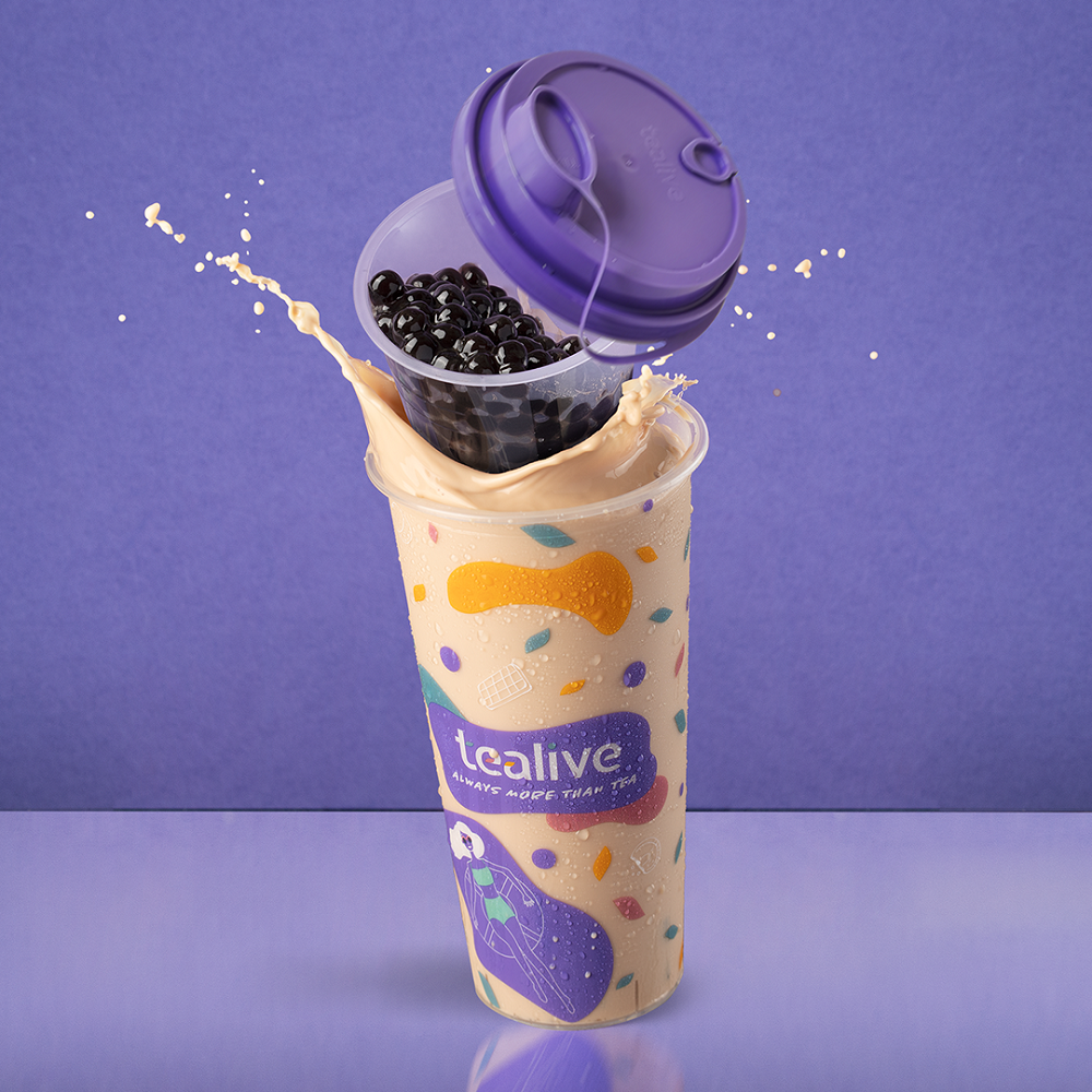 Loob Holding Sdn Bhd founder and CEO Bryan Loo said the cups will be available at all Tealive stores from September 1. — Picture courtesy of Tealive