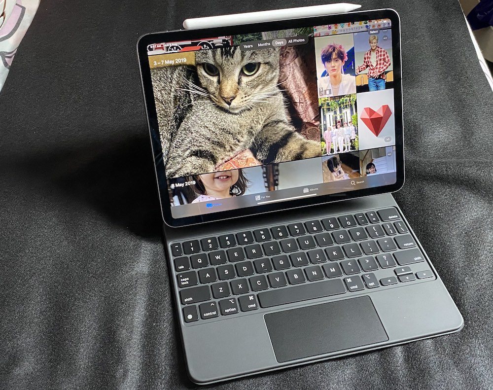 The new iPad Pro combines a gorgeous screen, plenty of processing power and a sexy new Smart Keyboard that makes it laptop-like. u00e2u20acu201d Picture by Erna Mahyunin