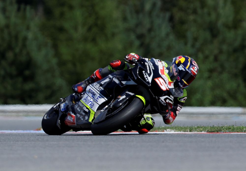 Reale Avintia Racing's Johann Zarco in action during qualifying at the Czech Republic Grand Prix on the Masaryk Circuit, Brno August 8, 2020.u00e2u20acu201d Reuters pic 