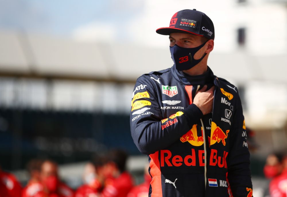 Red Bullu00e2u20acu2122s Max Verstappen after finishing in second place in the British Grand Prix at the Silverstone Circuit August 2, 2020. u00e2u20acu201d Reuters pic