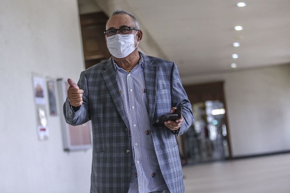 Jepak Holdings Sdn Bhd's managing director Saidi Abang Samsudin is pictured at the Kuala Lumpur High Court August 5, 2020. u00e2u20acu2022 Picture by Hari Anggara