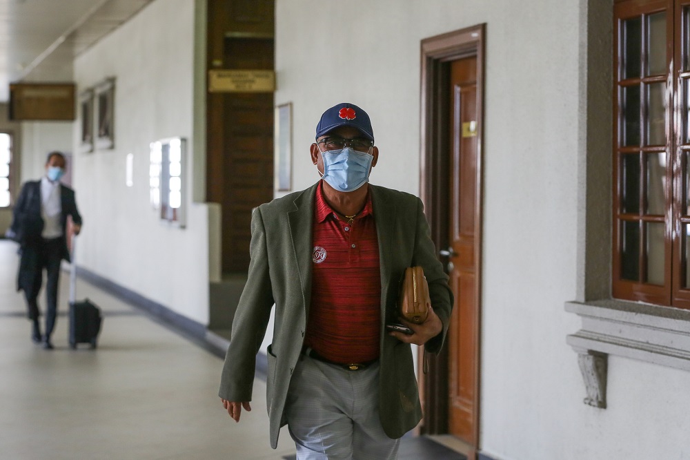 Jepak Holdings managing director Saidi Abang Samsudin is pictured at the Kuala Lumpur High Court Complex August 19, 2020. u00e2u20acu2022 Picture by Yusof Mat Isa