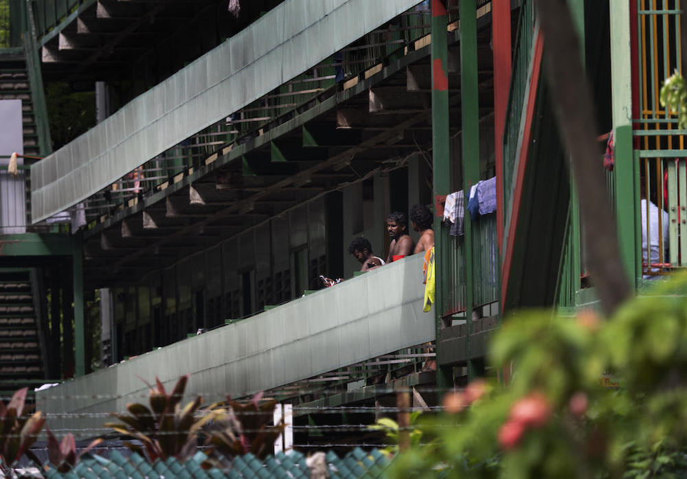 The majority of new cases are work permit holders residing in foreign worker dormitories. u00e2u20acu201d TODAY pic