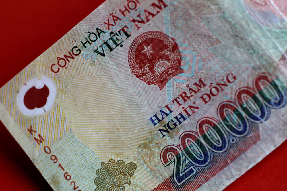 A Vietnam Dong note is seen in this illustration photo May 31, 2017. u00e2u20acu201d Reuters pic