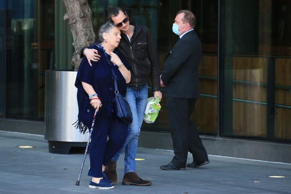 Relatives of victims of the 2017 Manchester bombing walk away after attending via videolink the sentencing of the bomber's brother Hashem Abedi in Manchester, northwest England on August 20, 2020. u00e2u20acu201d AFP pic