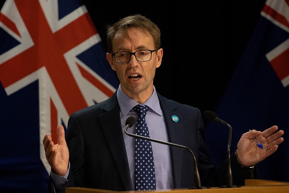 New Zealand's Director General of Health Ashley Bloomfield speaks to the media regarding the latest Covid-19 case, at the parliament in Auckland August 12, 2020. u00e2u20acu201d AFP pic