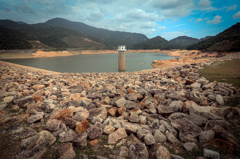 A view of the Teluk Bahang dam and reservoir in Penang August 29, 2020. u00e2u20acu201d Bernama pic