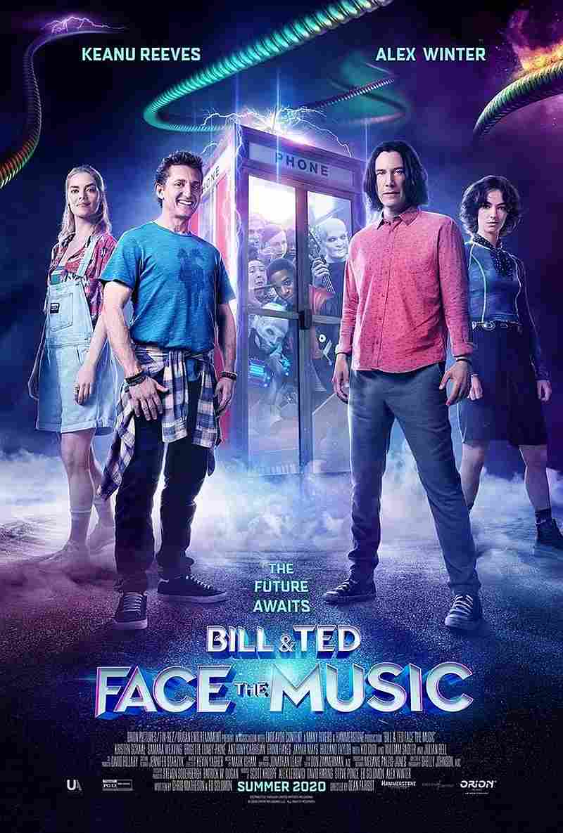 A 'Bill & Ted Face the Music' poster u00e2u20acu201d Courtesy of Endeavor Content via AFPn