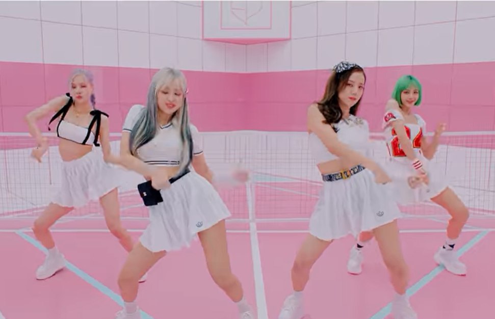 Screengrab from the YouTube video : BLACKPINK u00e2u20acu201d 'Ice Cream (with Selena Gomez)' M/V