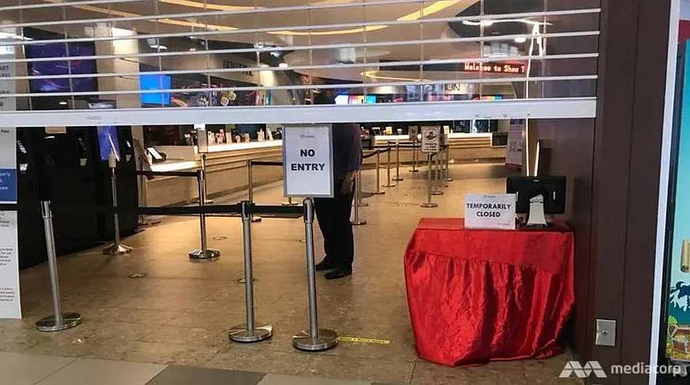 A Shaw Theatres spokesperson says the cinema will be closed until further notice. u00e2u20acu201d Mediacorp pic via TODAY