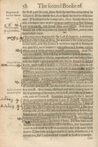 Thomas Elyot’s ‘Castell of Health’ (1595) will go under the hammer during Bonhams’ upcoming Fine Books and Manuscripts sale in London. — Image Courtesy of Bonham