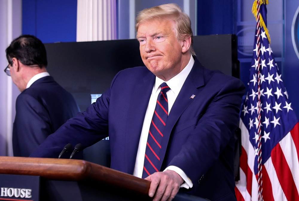 'Thigh food' anyone? The internet gobbled up the president's gaffe with delight just two days after Trump struggled pronouncing Yosemite, an iconic national park in California. u00e2u20acu201d Reuters pic