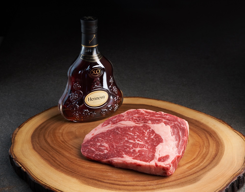 Each package comes with a prime cut of beef and a bottle of Hennessy XO to prepare a meal fit for the most discerning connoisseur. u00e2u20acu201d Picture courtesy of Hennessy Malaysia