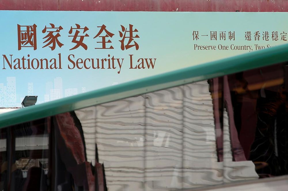 A government-sponsored advertisement promoting new national security law is seen at Eastern Harbour Crossing ahead of national security legislation, in Hong Kong, China June 29, 2020. u00e2u20acu201d Reuters pic