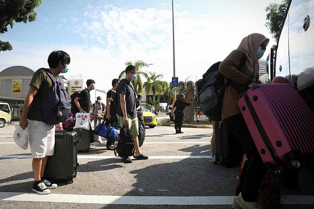 Cross-border travel between Singapore and Malaysia resumed August 17, 2020, under two schemes. u00e2u20acu201d TODAY pic