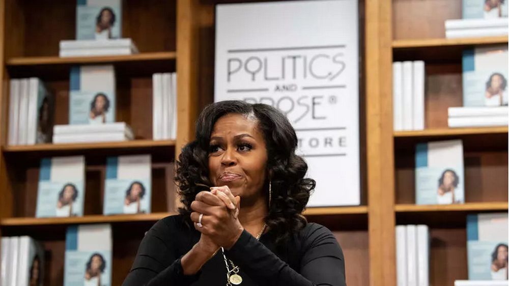 Former First Lady Michelle Obama says Covid quarantine, racial strife and the Trump administration has her suffering from u00e2u20acu02dclow-grade depressionu00e2u20acu2122. u00e2u20acu201d AFP file pic