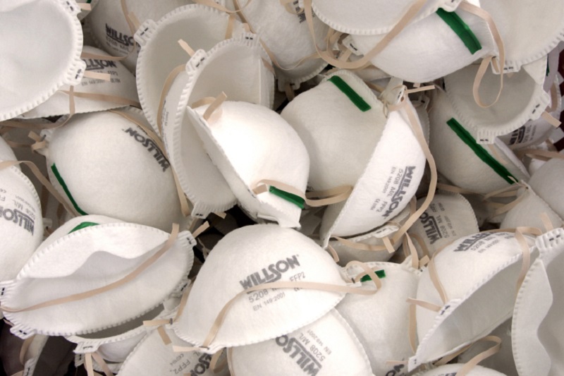 Certain types of masks could be cleaned in a kitchen cooker. u00e2u20acu2022 AFP pic