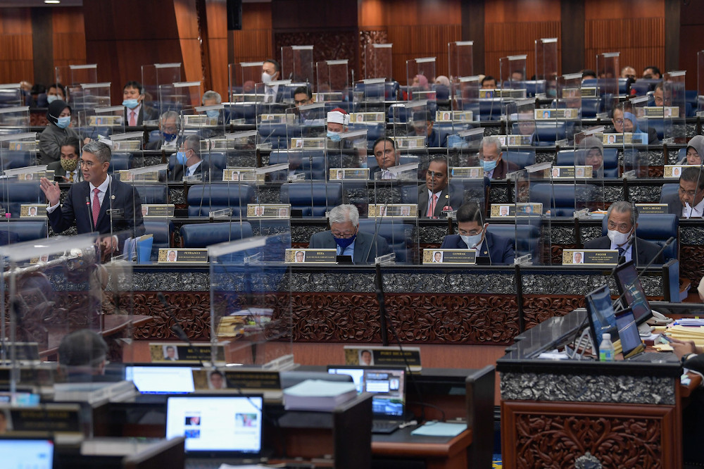 Finance Minister Tengku Datuk Seri Zafrul Abdul Aziz during the winding-up session for the Ministry of Finance in Kuala Lumpur August 24, 2020. u00e2u20acu201d Bernama pic n