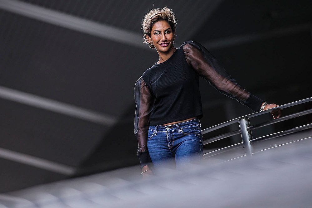 Getting to meet Michael Bolton was a dream come true for Poova in many ways. — Picture by Hari Anggara