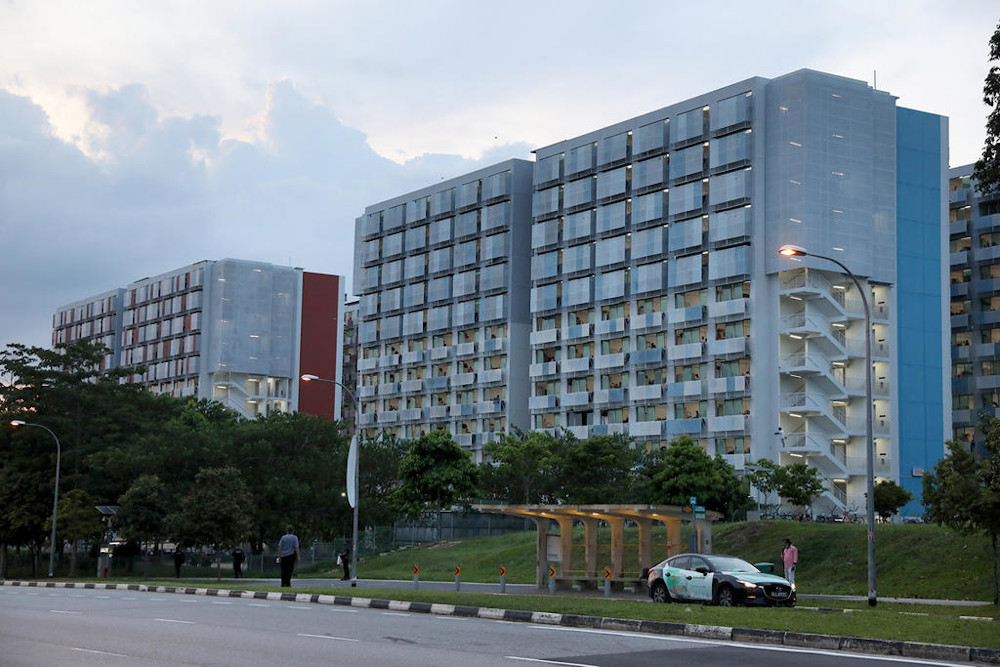 Amongst the 80 cases residing in dormitories, 58 are from Sungei Tengah Lodge, who had all been placed on quarantine earlier. u00e2u20acu201d TODAY pic