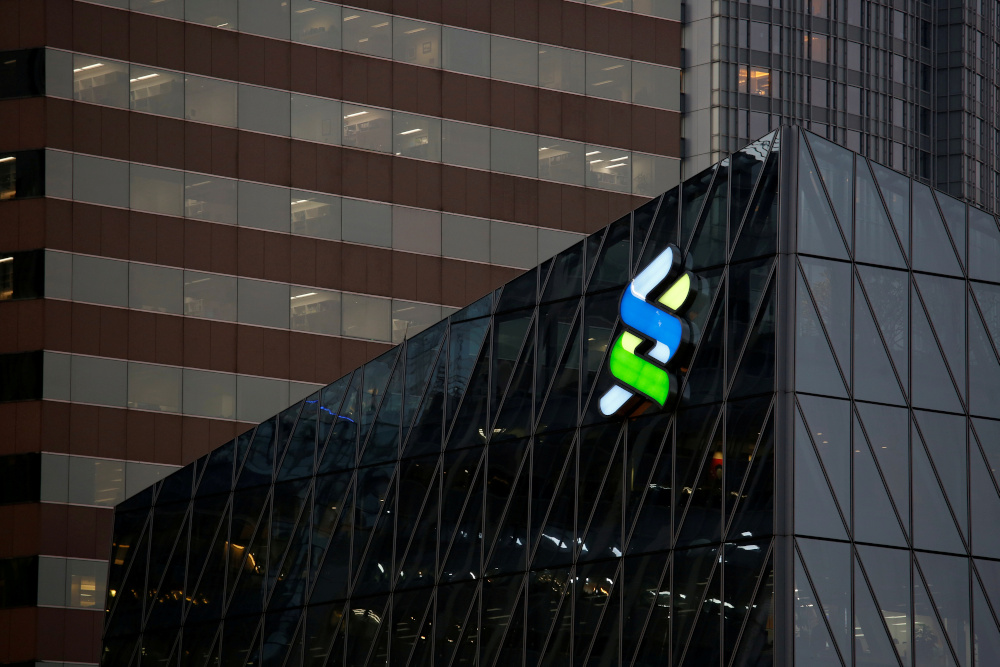 A logo of Standard Chartered in Hong Kong, China November 23, 2017. u00e2u20acu201d Reuters pic 