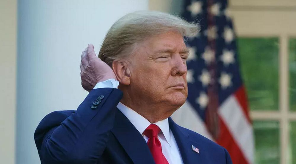 President Donald Trump has often complained about shower water pressure not being to his liking. u00e2u20acu201d AFP file pic