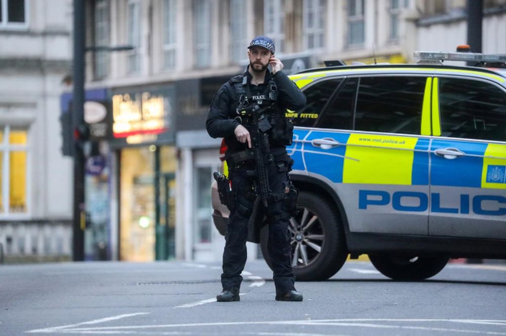 A police officer is seen near a site where a man was shot by armed officers in Streatham, south London, Britain, February 2, 2020. u00e2u20acu201d Reuters pic