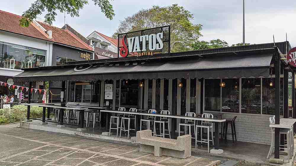 Vatos Cantina in Holland Village is one of a number of food and beverage outlets that reported that customers are breaching Singapore safe distancing rules. u00e2u20acu201d TODAY pic