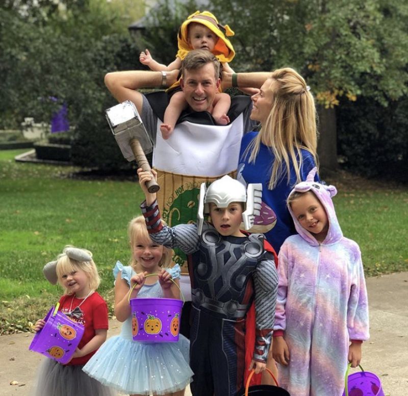 Simpson is pictured with his family. — Picture courtesy of Webb Simpson