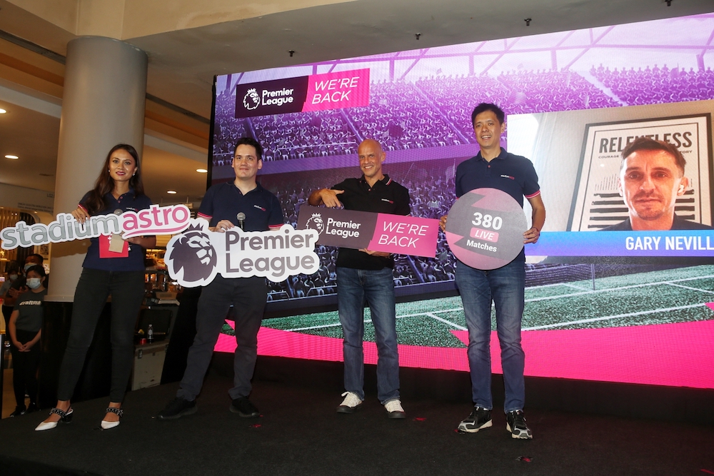 The EPL is one of many global sporting events that will be available for viewing in Astrou00e2u20acu2122s Sports Pack. u00e2u20acu201d Picture by Choo Choy May