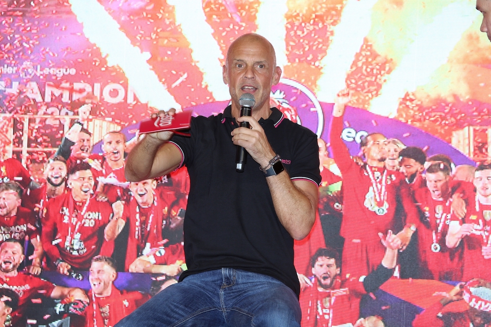 Smith, who is also Astro Group COO, is hoping that Liverpool can retain their EPL crown this coming season. — Picture by Choo Choy May