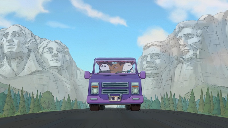 Grizzly, Panda and Ice Bear have become pop culture icons thanks to the series’ popularity.  — Picture courtesy of Cartoon Network