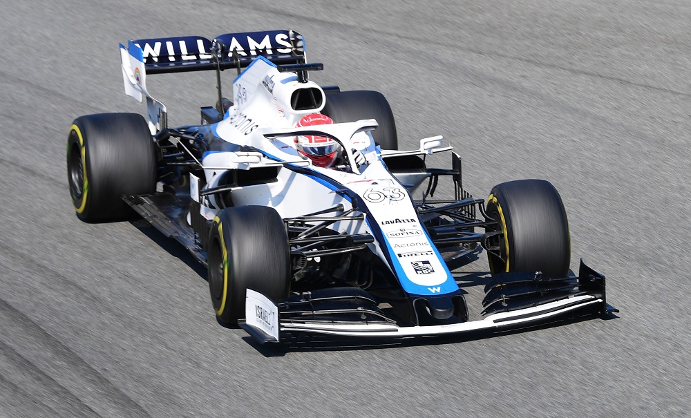 Williams' George Russell during the Italian Grand Prix in Monza September 6, 2020. u00e2u20acu201d Picture by Pool via Reuters
