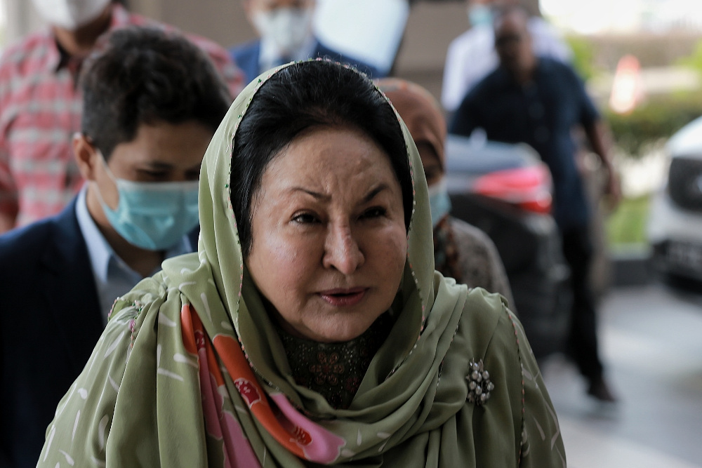 Datin Seri Rosmah Mansor arrives at the Kuala Lumpur High Court September 9, 2020. u00e2u20acu201d Picture by Ahmad Zamzahuri