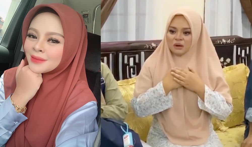 nSiti Sarah came forward to say sorry to the Orang Asli community in person after she made derogatory comments about them in a video. u00e2u20acu201d Pictures via Instagram/sitisarahraisuddinn