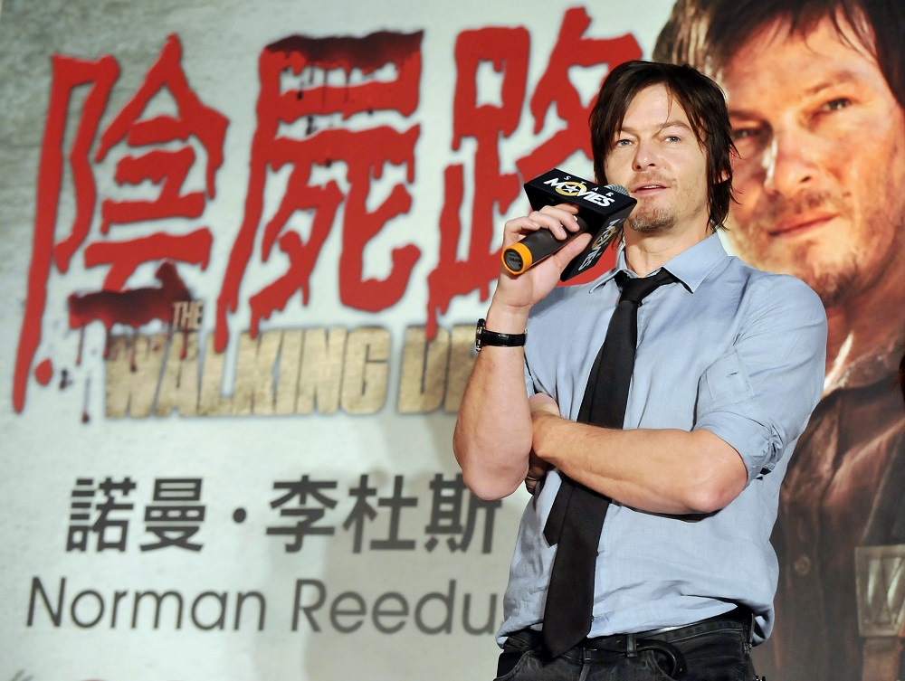 US actor Norman Reedus. u00e2u20acu201d AFP pic