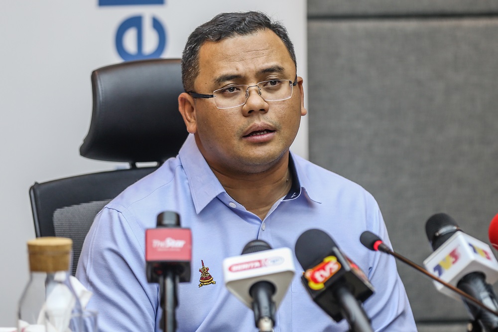 Selangor Mentri Besar Datuk Seri Amirudin Shari speaks during a press conference in Kuala Lumpur September 5, 2020. u00e2u20acu2022 Picture by Firdaus Latif