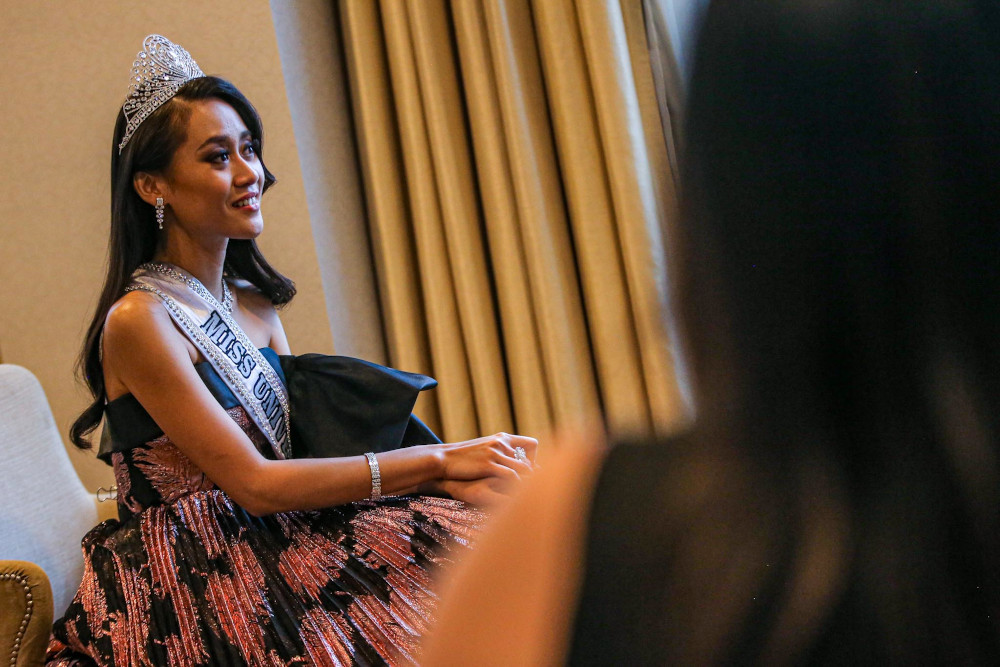 The 24-year-old has been championing women’s empowerment since 2016. — Picture by Hari Anggara and Ahmad Zamzahuri